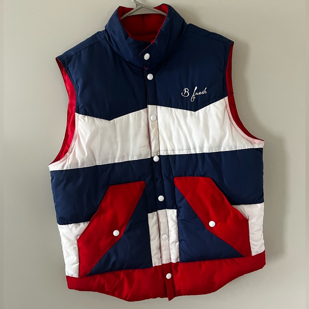 Bfresh Vintage “USA” Puffer Vest